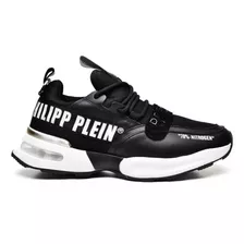 Tênis Masculino Philipp Plein Dream Em Couro Premium 100% 