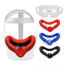 3pcs Vr Silicone Cover Eye Pads For Oculus Quest 2 Sweat Pr.