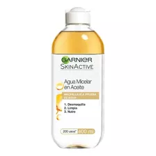 Agua Micelar Garnier Skinactive En Aceite 400 Ml