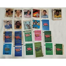 Lote Figurinhas Ping Pong Copa 1982 + Réplicas Embalagens