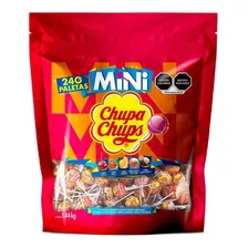 Paleta De Caramelo Chupa Chups Mini 240 Piezas 