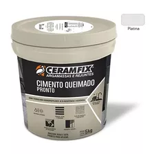 Cimento Queimado Platina 5kg Ceramfix