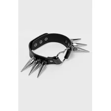 Gargantilla Choker C Spikes Extra Grandes Y Corazon Killstar