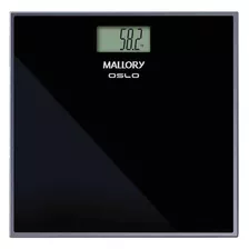 Balança Digital Mallory Oslo Até 150kg Super Fina Imperdível Cor Preto