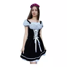 Vestido Frida Oktoberfest Veludo