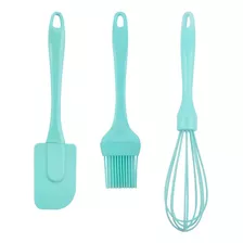 Kit Cozinha Bolo 3 Peças Em Silicone Art House 