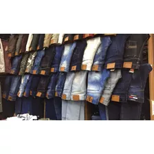 Kit Com 10 Calças Jeans Sarja Peruana Importadas Frete Grati