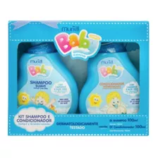 Kit Infantil Shampoo E Condicionador Muriel Baby Bebe Menino