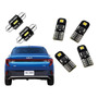 Set 2 Bulbos H4 Led Cob 12v 36w 6k Kia Rio Sportage Fiat Uno