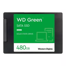 Disco Sólido Western Digital 480gb Wd Green Sata 3 Ssd Pc Nb