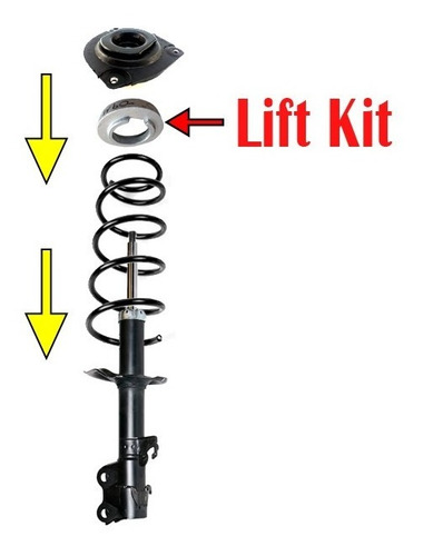 Kit Elevacin Suspension Delantera Nissan March 2002 - 2010 Foto 5