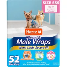 Hartz Envolturas Desechables Para Perros Machos Con Tecnolog