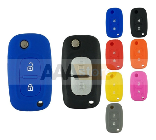 Funda Silicon Protector Llave Renault Kangoo, Clio, Megane Foto 5