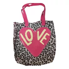 Bolso Tela Estampa Animal Print Playa Love Old Navy Imp.us 