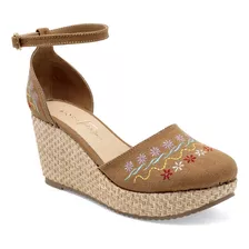 Zapatillas Mujer Mora Tierra 1125446 Camel Mt 125-458