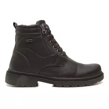 Bota Coturno Masculino Pedway Casual Social Zíper Lateral