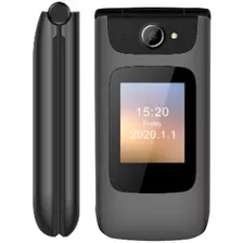 Seniorphone 4g Clamshell Batt 1450mah Gris-negro Introtech