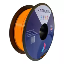 1 Kg 1.75mm Filamento Pla Premium Kardenal Color Naranja