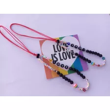 2 Strap Para Pareja O Amistad Lgbt Accesorio Para Celular 