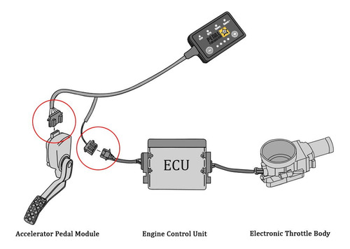 Pedal Commander Nissan Frontier Titan Pathfinder Foto 3