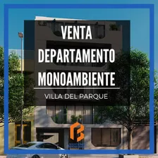 Departamento En Venta Monoambiente Villa Del Parque