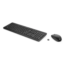 Combo Teclado Y Mouse Inalámbrico Hp 230 Negro 18h24aa