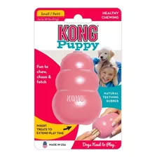 Kong Puppy S - Juguete Interactivo Para Perros Color Azul/rosado