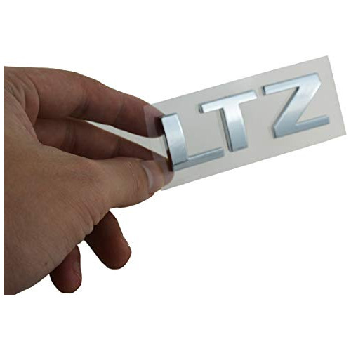 Set Of 2 Chrome Ltz Letter Nameplate Emblem Badge   For... Foto 4