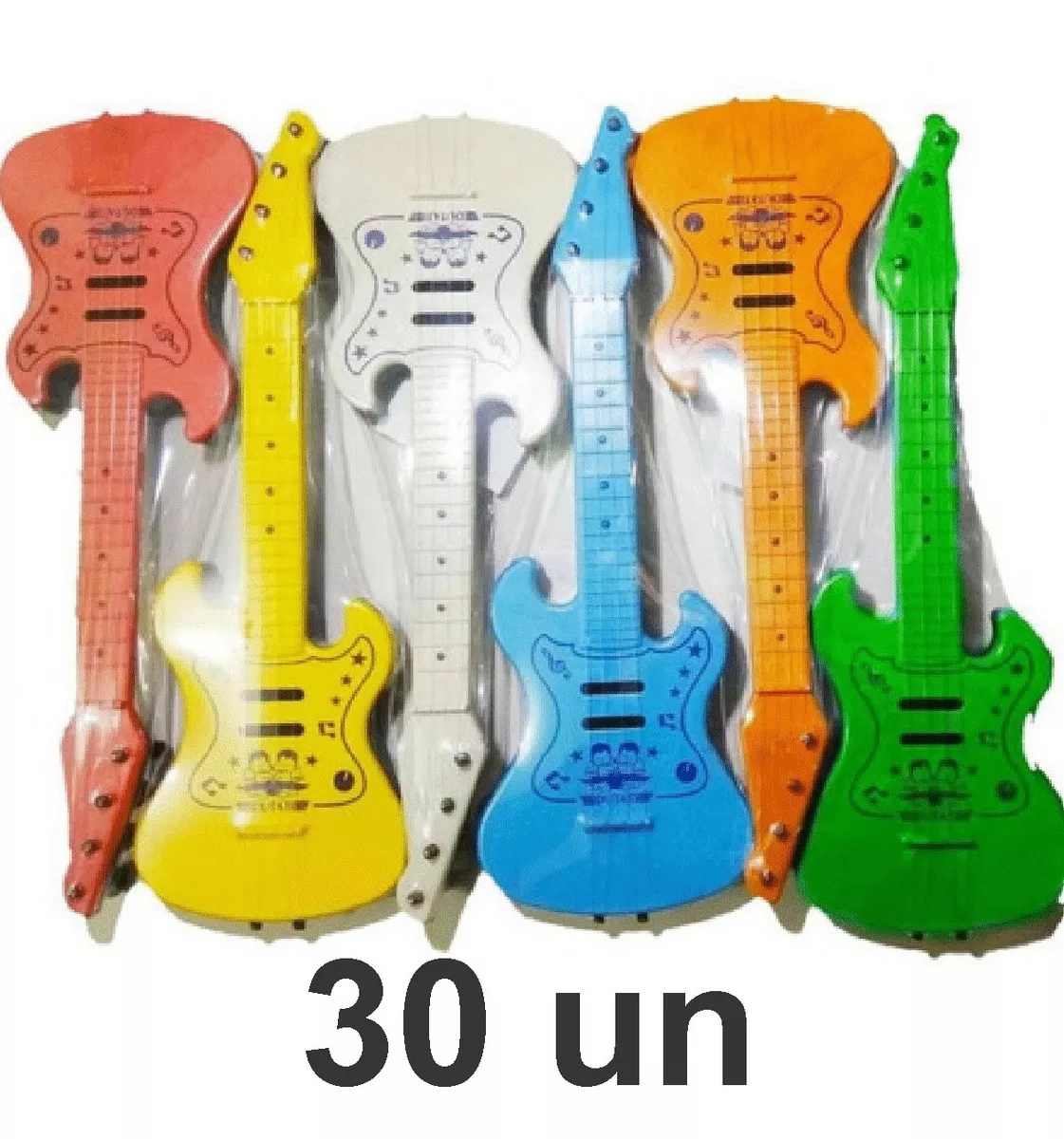 Kit 30 Guitarra Guitarrinha Brinquedo Infantil Atacado