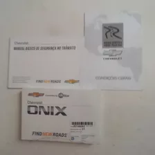 Manual Proprietário Onix 2019 2020 C/bolsa Original Frete 10