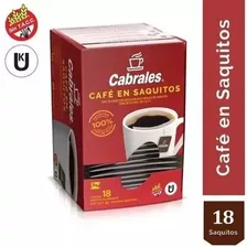 Café Cabrales En Saquitos 5grs X 6 Cajitas X 18 Saquitos