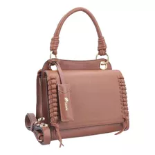 Bolsa De Couro Handbag Kris Bauarte