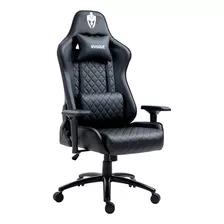 Cadeira Gamer Evolut Heavy V2 Eg991 Preto Material Do Estofamento Couro Sintético