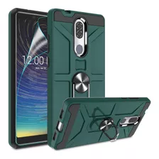 Funda Verde Para Coolpad Legacy Con Protector De Pantalla...