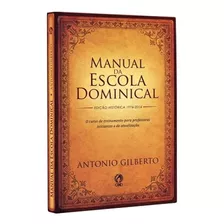 Manual Da Escola Dominical - Editora Cpad