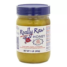 Really Raw Honey, Honey, 2pack (1 Lb (453 G) Cada Uno) Fdllw