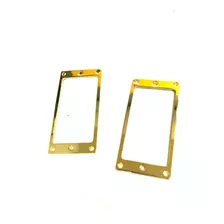 Par Moldura Captador Ronsani Humbucker Metal [dourado]