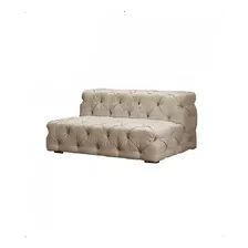 Sillon Sofa Chesterfield - Capitoné Sin Apoyabrazos