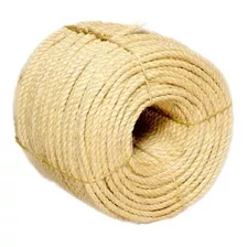 Corda De Sisal 6mm 50 Metros Decoração Artesanato Envio 24h