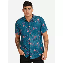 Camisa M/c Multicolor Hombre Ripcurl