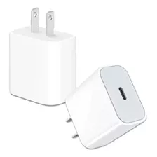 10 Pzs Cubo Adaptador Para iPhone Tipo C 25w Mayoreo