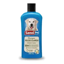 Shampoo Sanol Dog Pelos Claros 500ml Tom De Pelagem Recomendado Claro