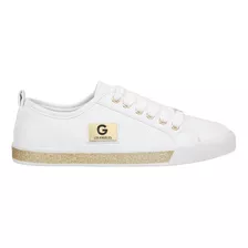 Tenis Para Mujer G By Guess Blanco Ggmallory8-a