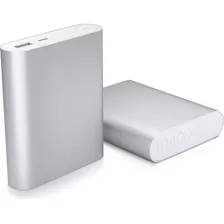 Cargador De Emergencia Power Bank 10400 Mah En Aluminio ® Color Plateado