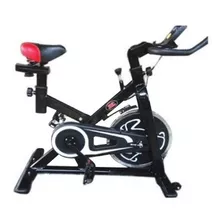 Bicicleta De Spinning - Disco De 6 Kg Color Negro/rojo