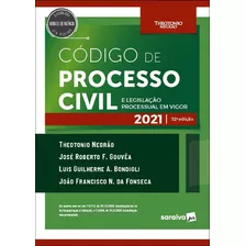 Livro Código De Processo Civil E Legislação Processual Em