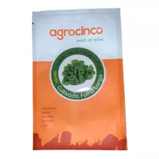 Semente De Rúcula Cultivada Folha Larga Agrocinco 100g