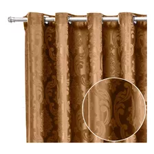 Cortina Jacquard Rustica 3 Metros Sala Quarto