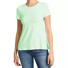 Camiseta Feminina Blusinha Básica Manga Curta Viscolycra 