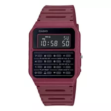 Reloj Casio Rojo Hombre Ca-53wf-48df 100% Original